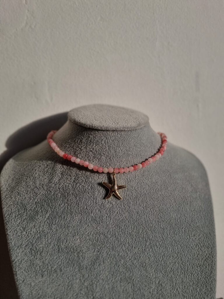 De ketting is een custom order van een klant.